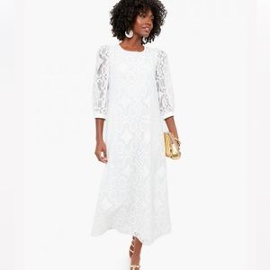 Tuckernuck White Lace Jillian MIDI Dress